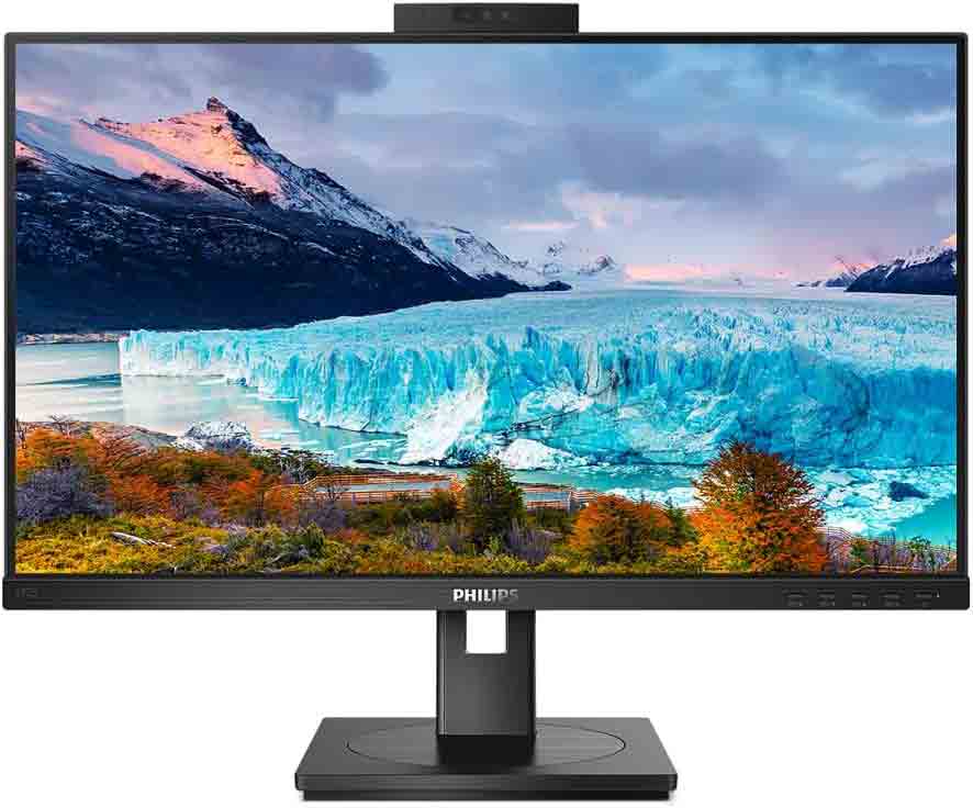 Roeispaan Bot duif Philips 272S1MH Ergonomic office monitor with webcam and speakers